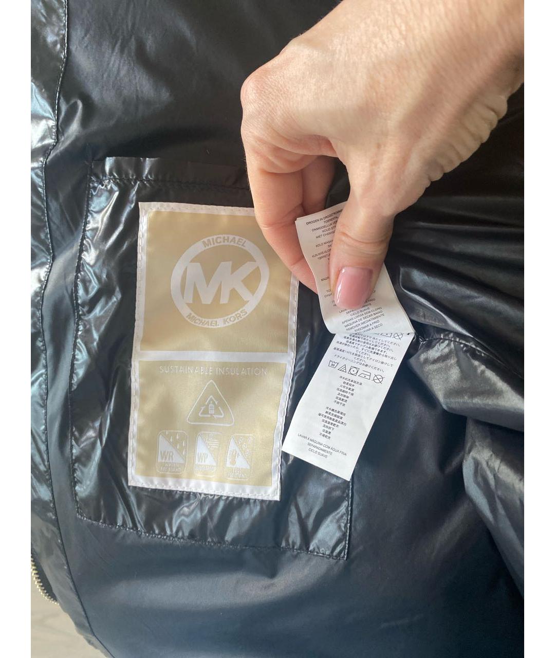 MICHAEL MICHAEL KORS Черная куртка, фото 8