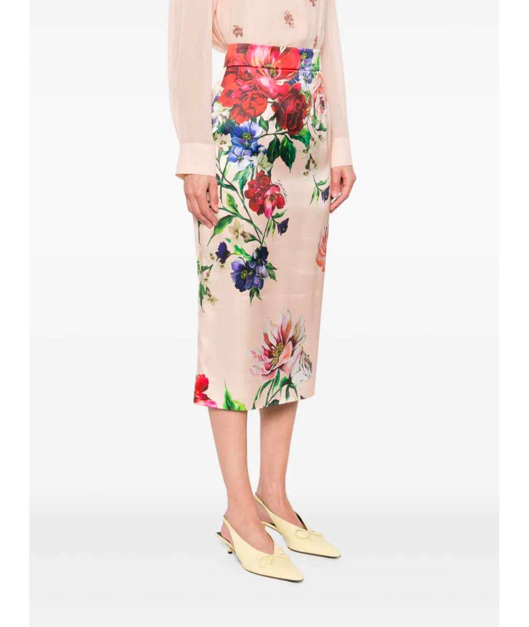 DOLCE&GABBANA Мульти юбка миди, фото 3