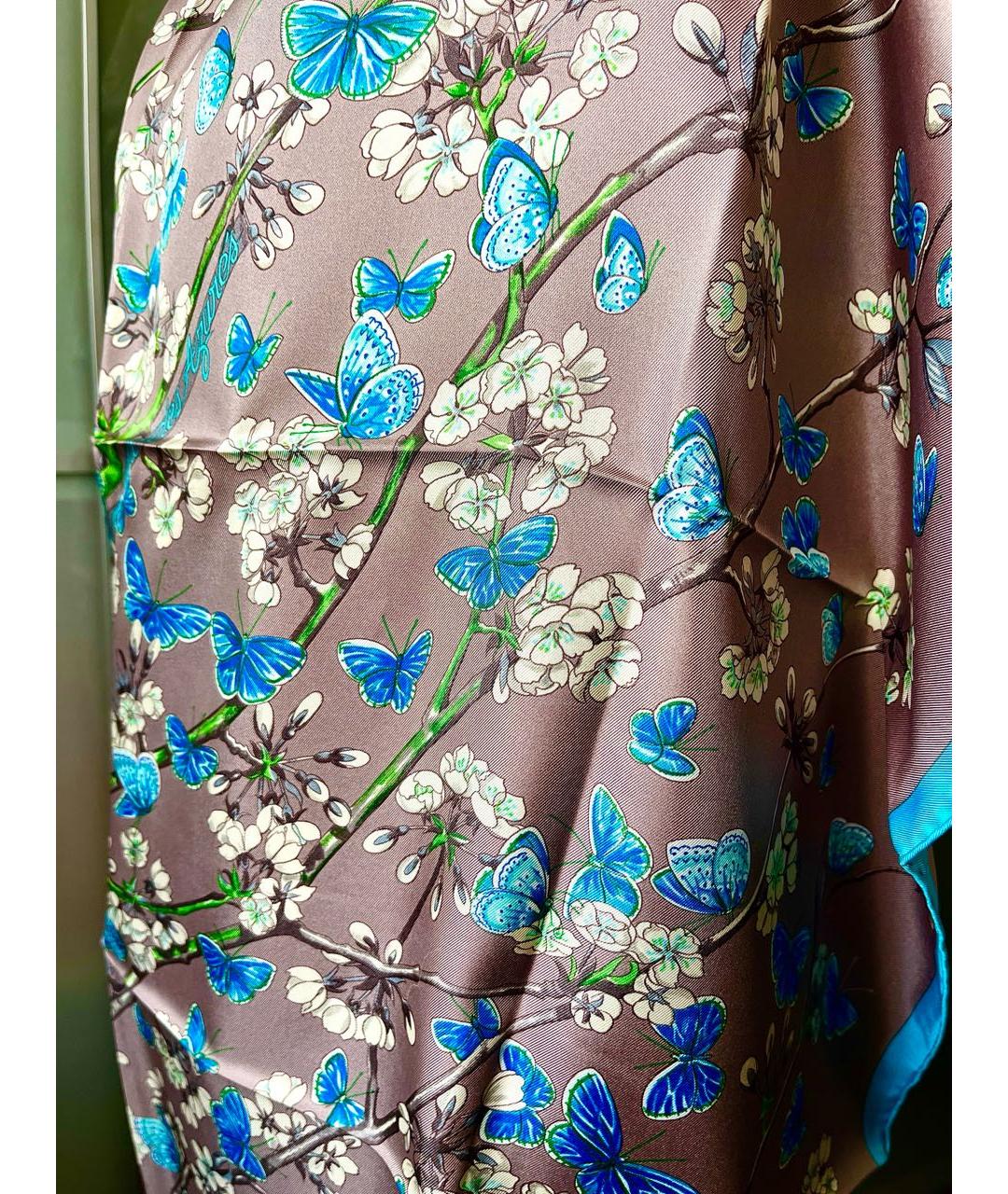 HERMES Шелковый платок, фото 7