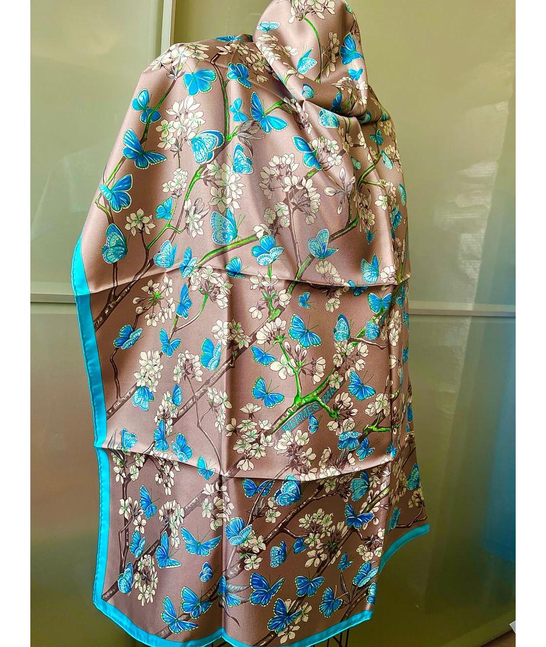 HERMES Шелковый платок, фото 8