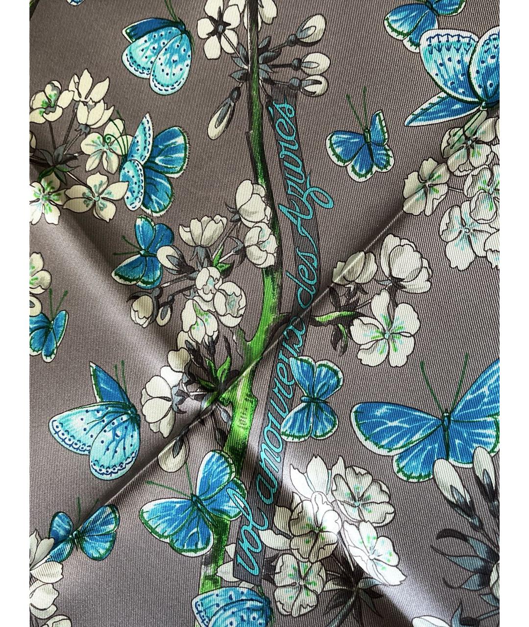 HERMES Шелковый платок, фото 2