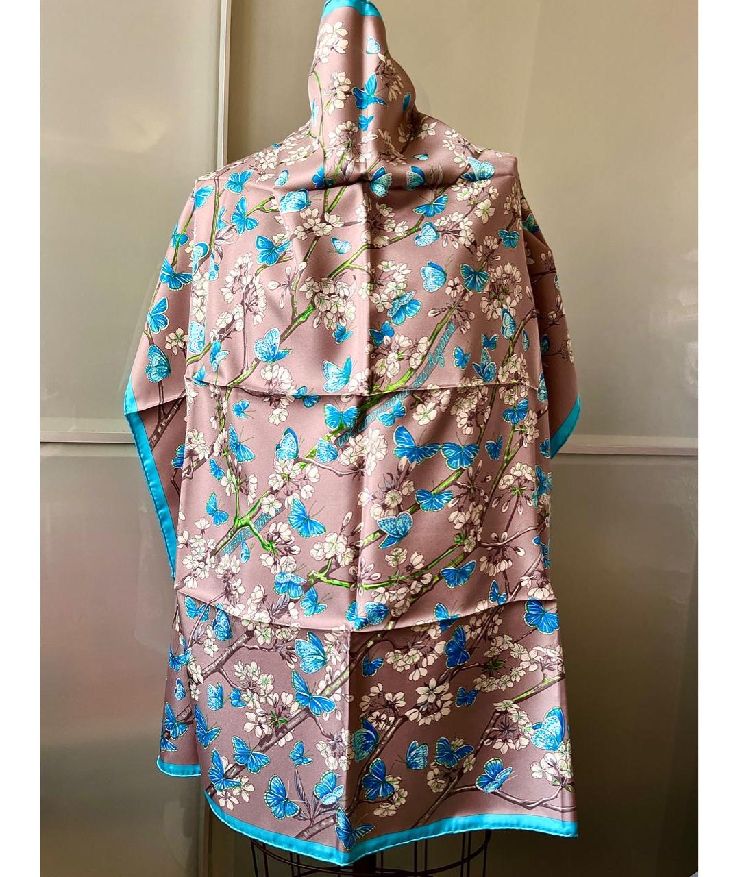 HERMES Шелковый платок, фото 3