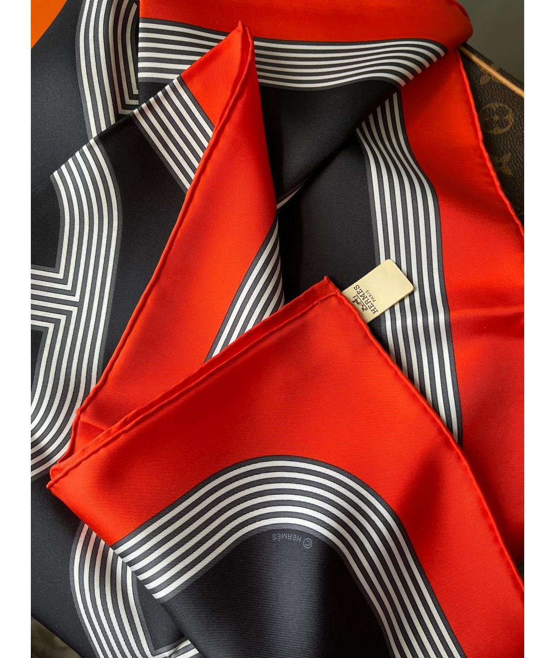 HERMES Шелковый платок, фото 6