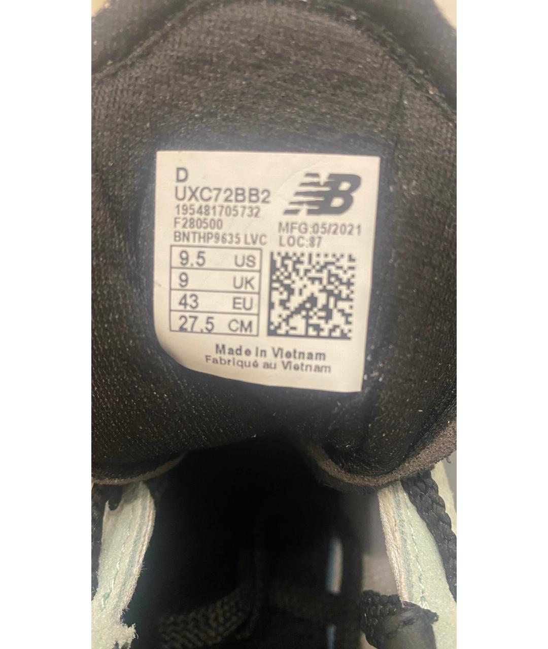 NEW BALANCE Мульти замшевые низкие кроссовки / кеды, фото 6
