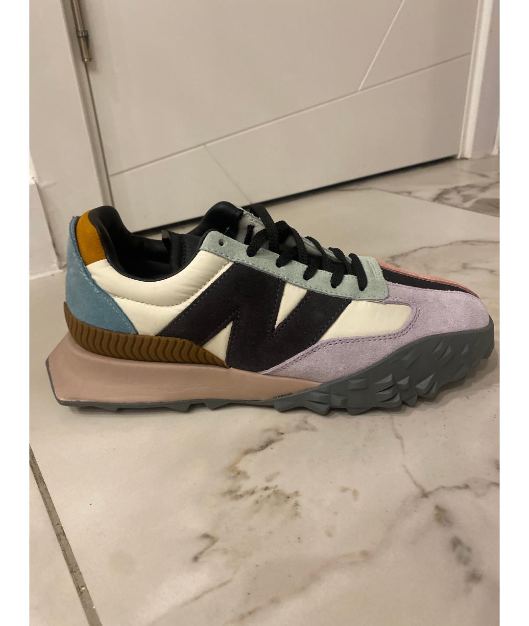 NEW BALANCE Мульти замшевые низкие кроссовки / кеды, фото 7