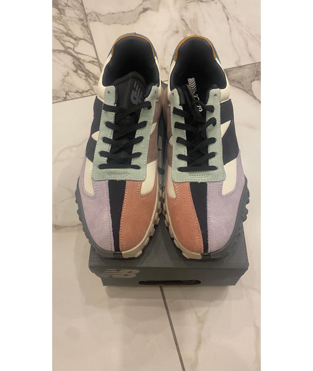 NEW BALANCE Мульти замшевые низкие кроссовки / кеды, фото 2