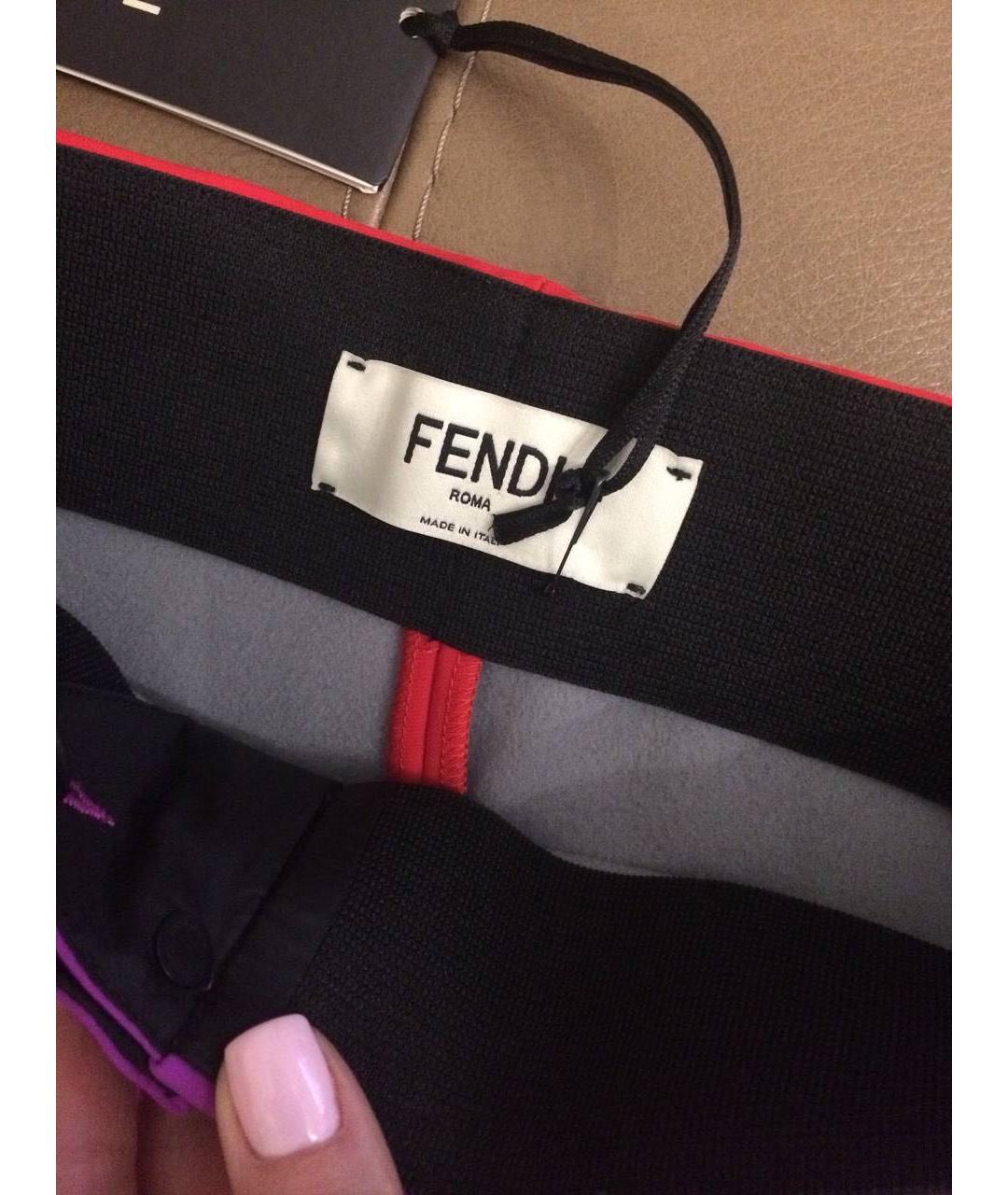 FENDI Мульти спортивные брюки и шорты, фото 3