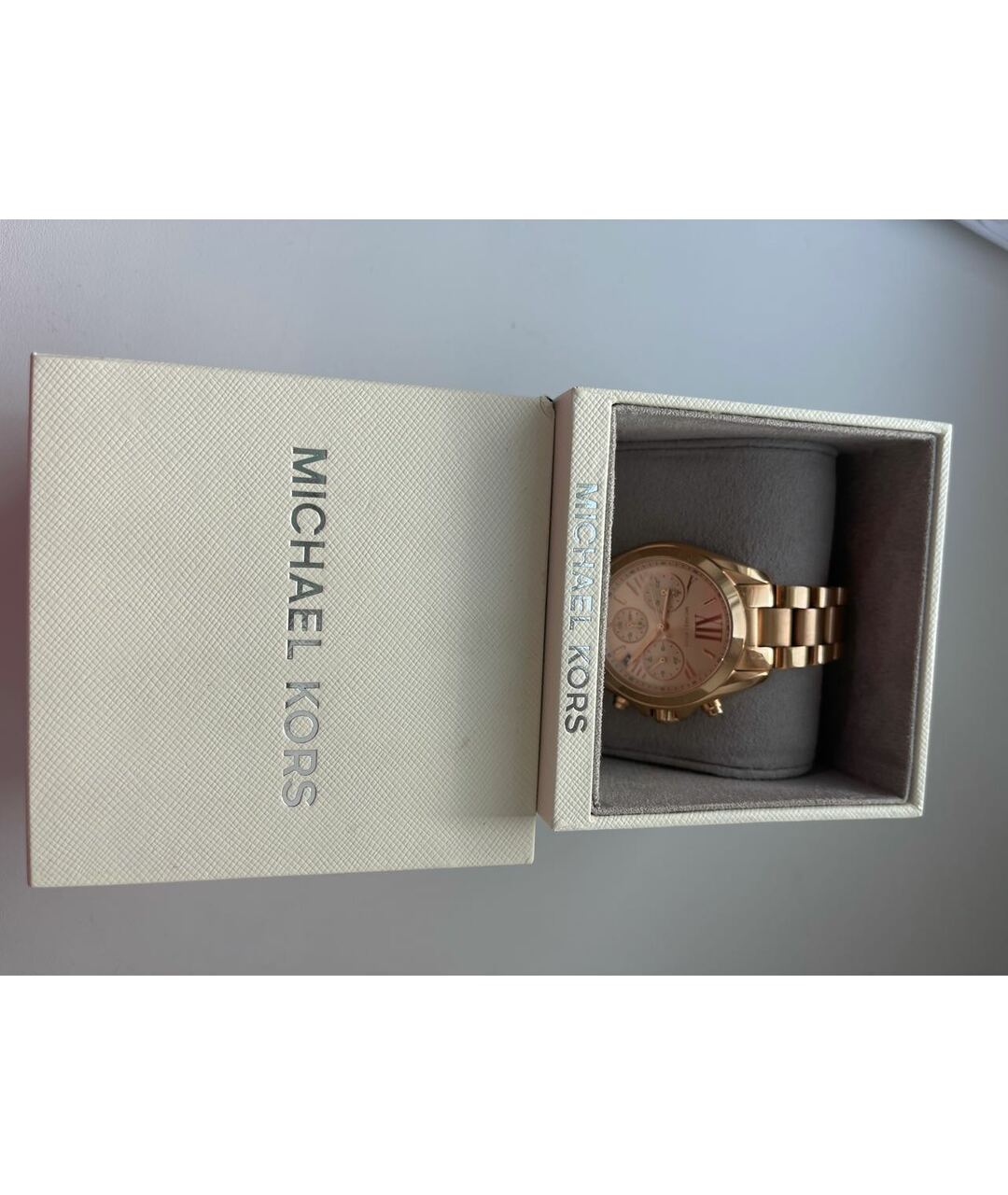 MICHAEL KORS Розовые стальные часы, фото 4