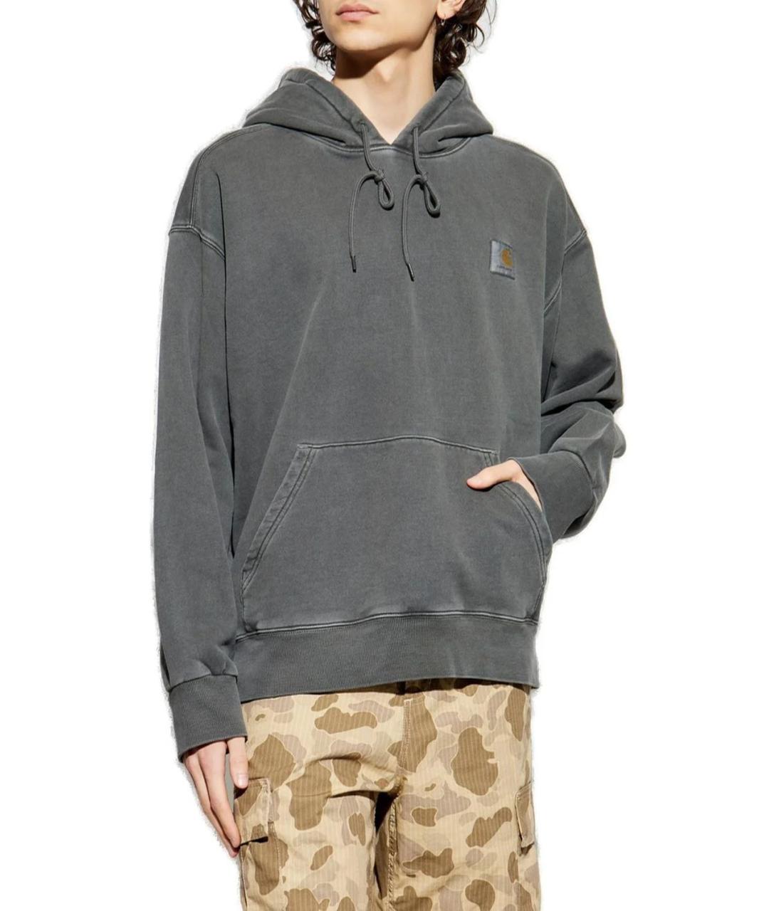 CARHARTT WIP Черный хлопковый джемпер / свитер, фото 2