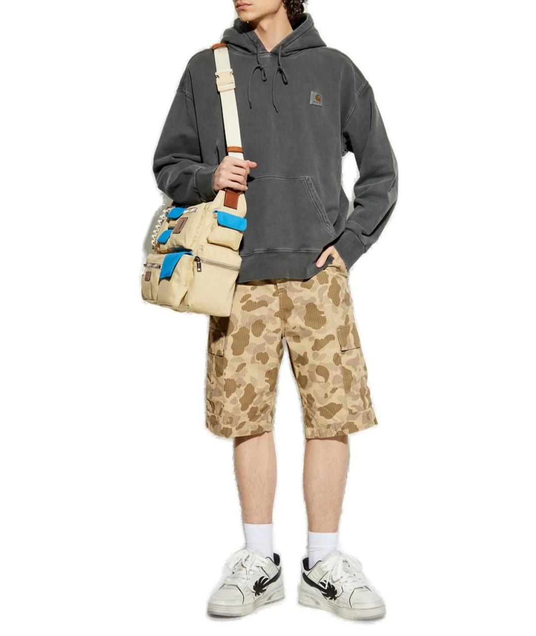 CARHARTT WIP Черный хлопковый джемпер / свитер, фото 4