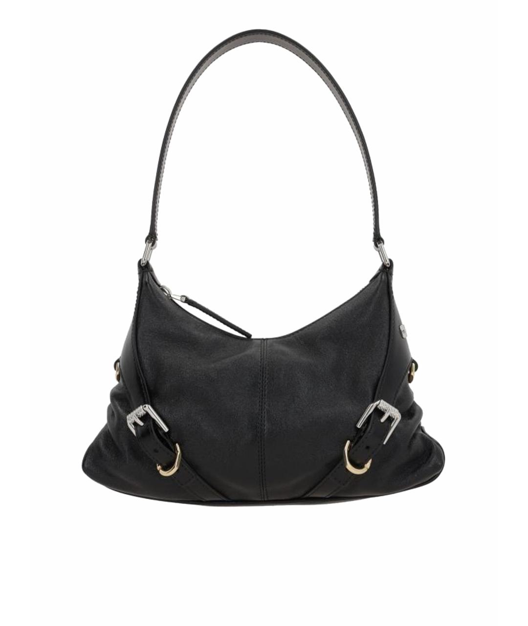 GIVENCHY Черная кожаная сумка через плечо, фото 1