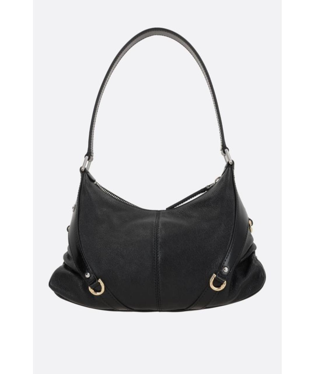 GIVENCHY Черная кожаная сумка через плечо, фото 3