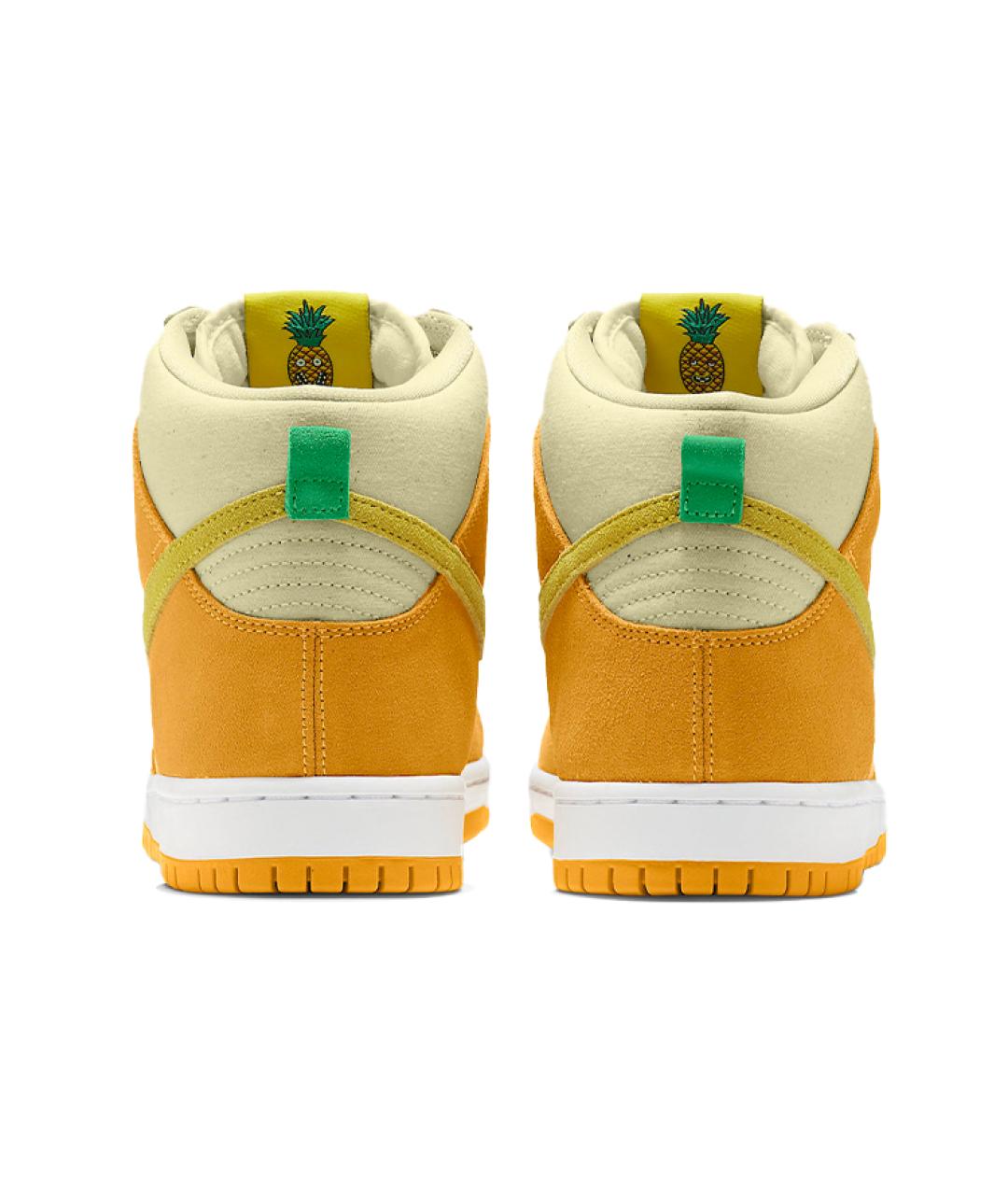NIKE Оранжевое кроссовки, фото 5