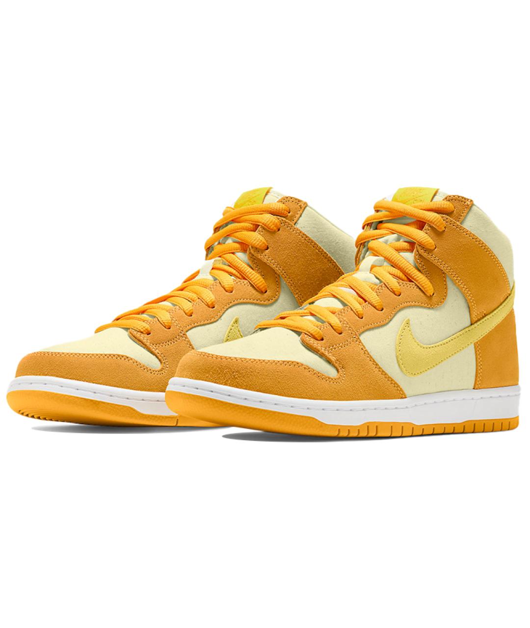 NIKE Оранжевое кроссовки, фото 3