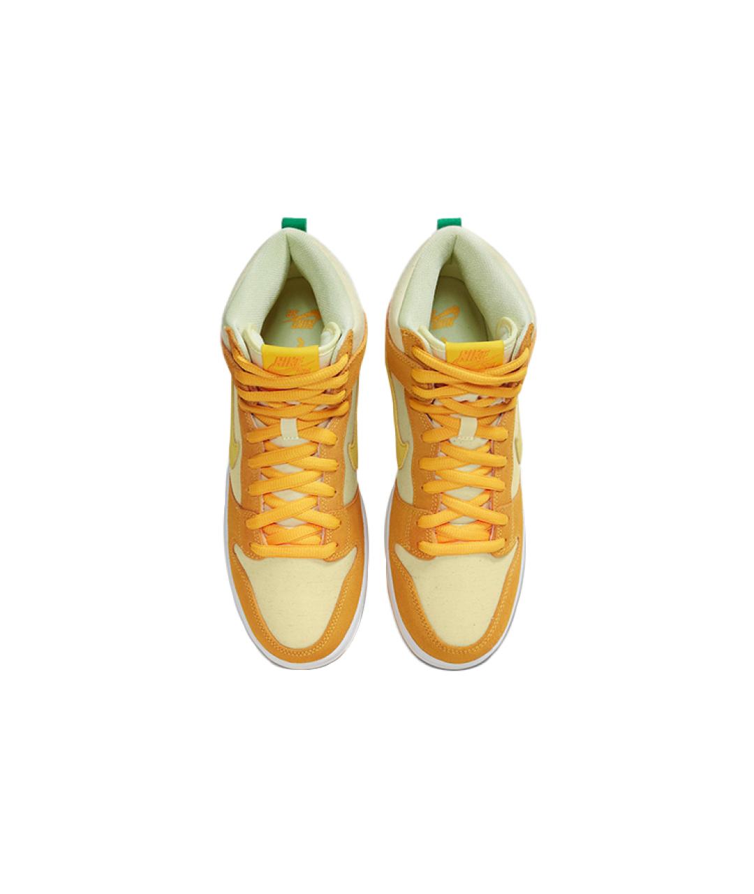 NIKE Оранжевое кроссовки, фото 4