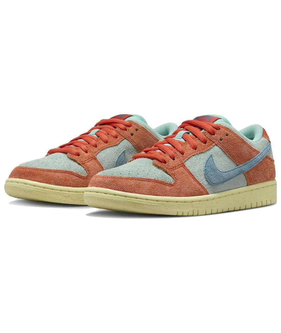 NIKE Оранжевое кроссовки, фото 4
