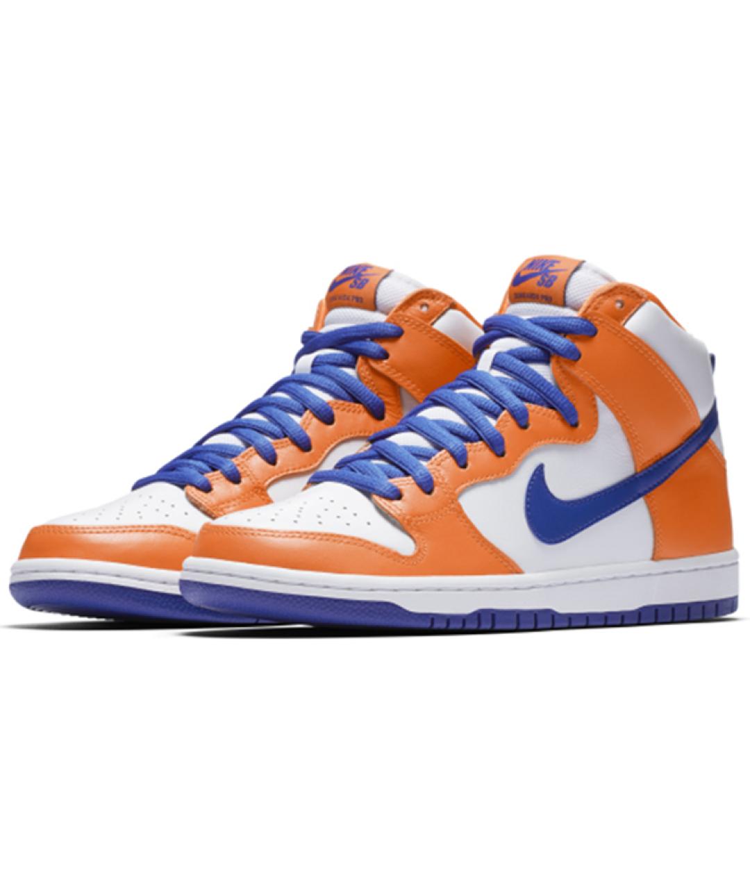 NIKE Оранжевое кроссовки, фото 3