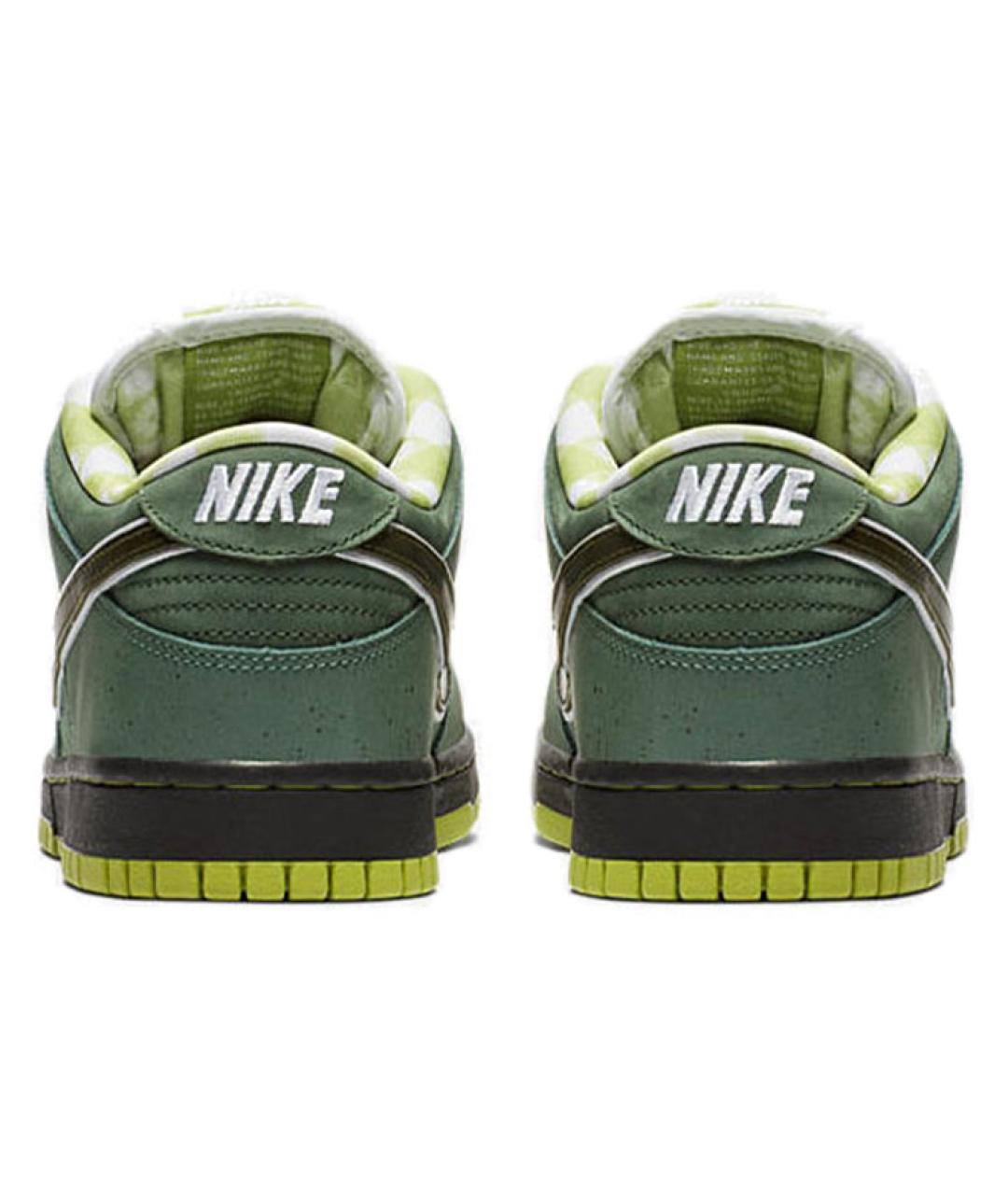 NIKE Зеленые кроссовки, фото 4