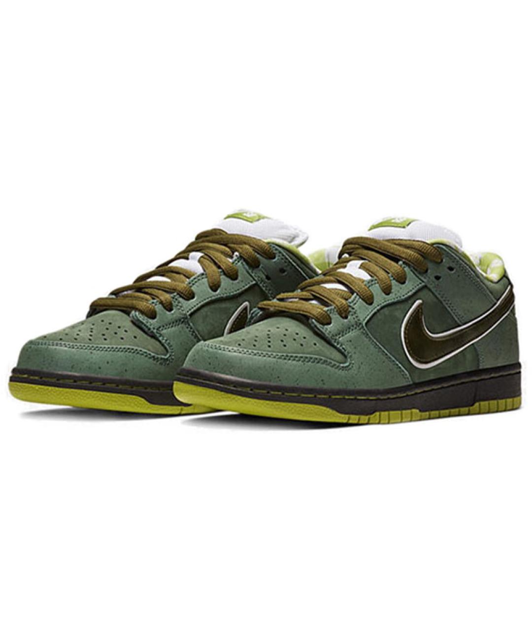 NIKE Зеленые кроссовки, фото 3