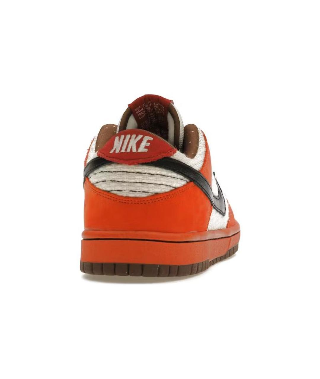 NIKE Красные низкие кроссовки / кеды, фото 5