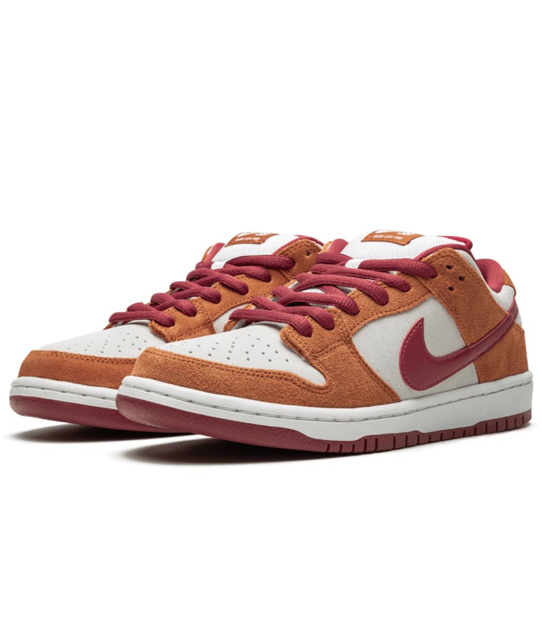 NIKE Оранжевое кроссовки, фото 4