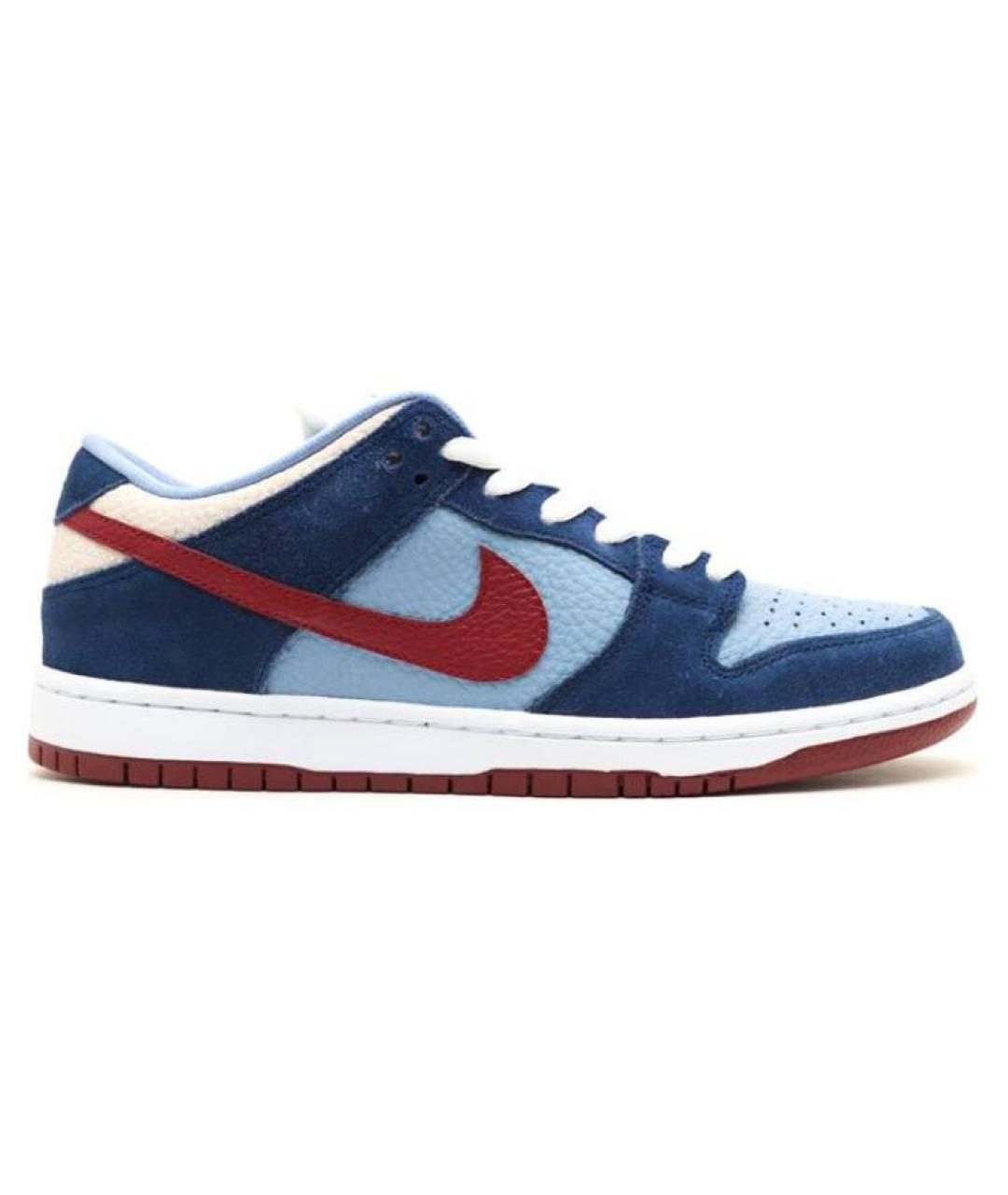 NIKE Синие низкие кроссовки / кеды, фото 1