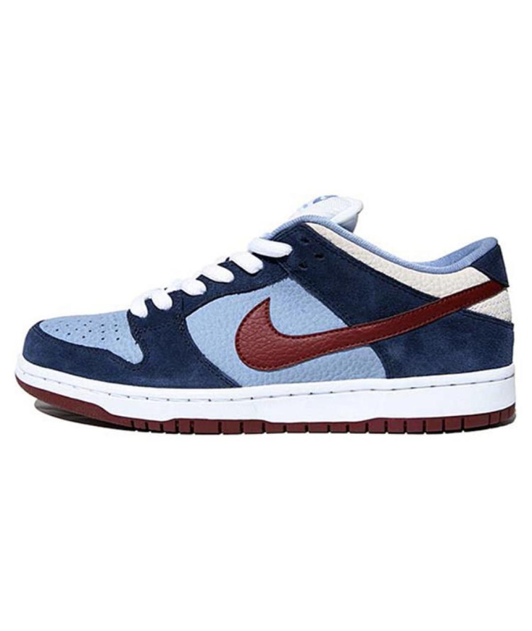 NIKE Синие низкие кроссовки / кеды, фото 2