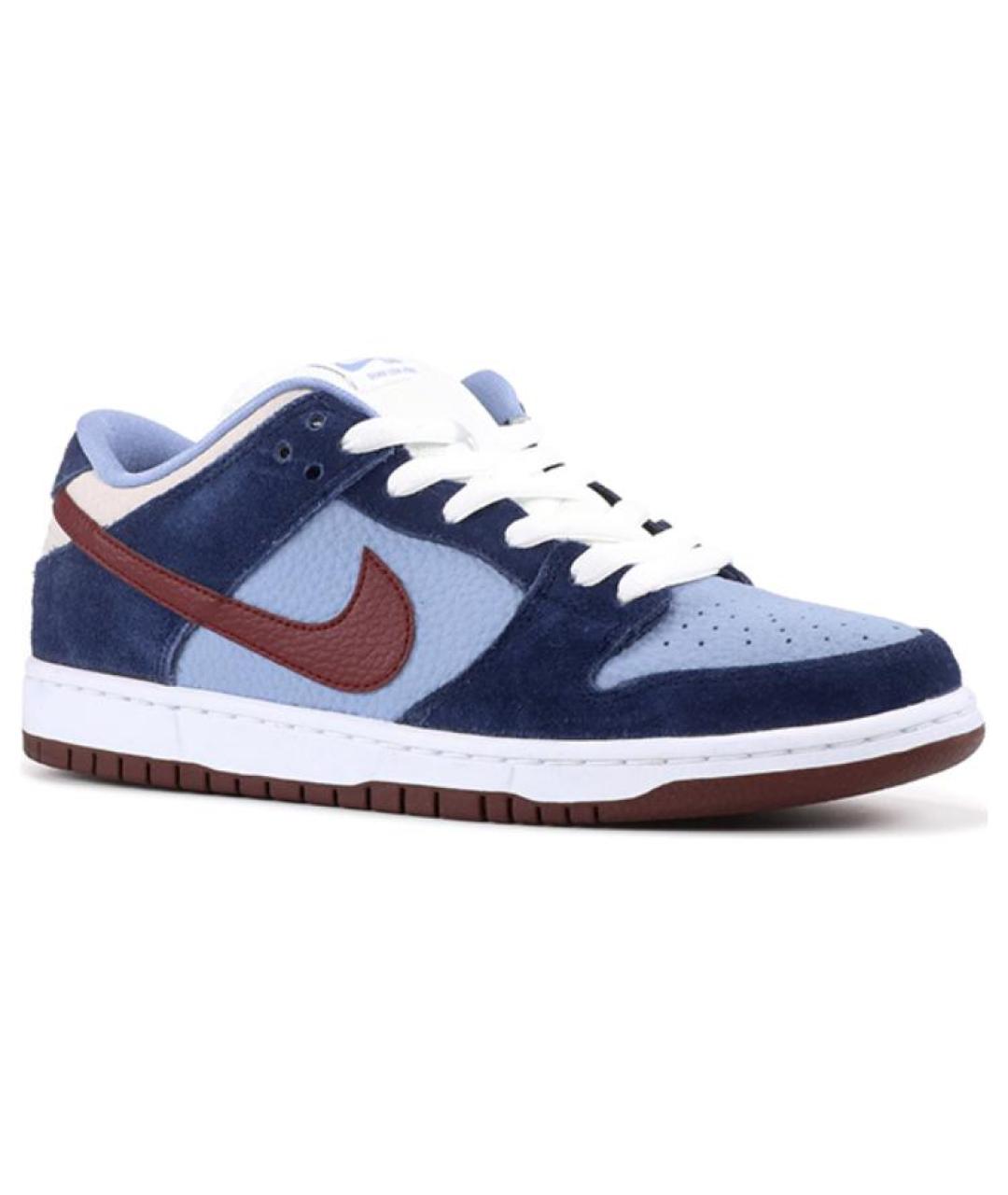 NIKE Синие низкие кроссовки / кеды, фото 3