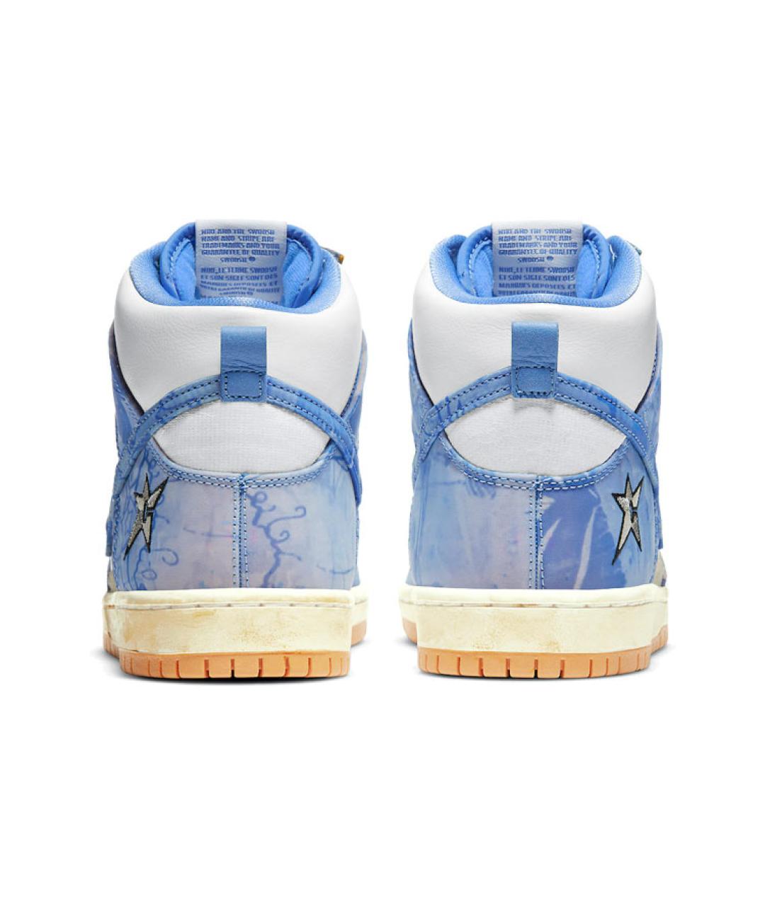 NIKE Голубые кроссовки, фото 5