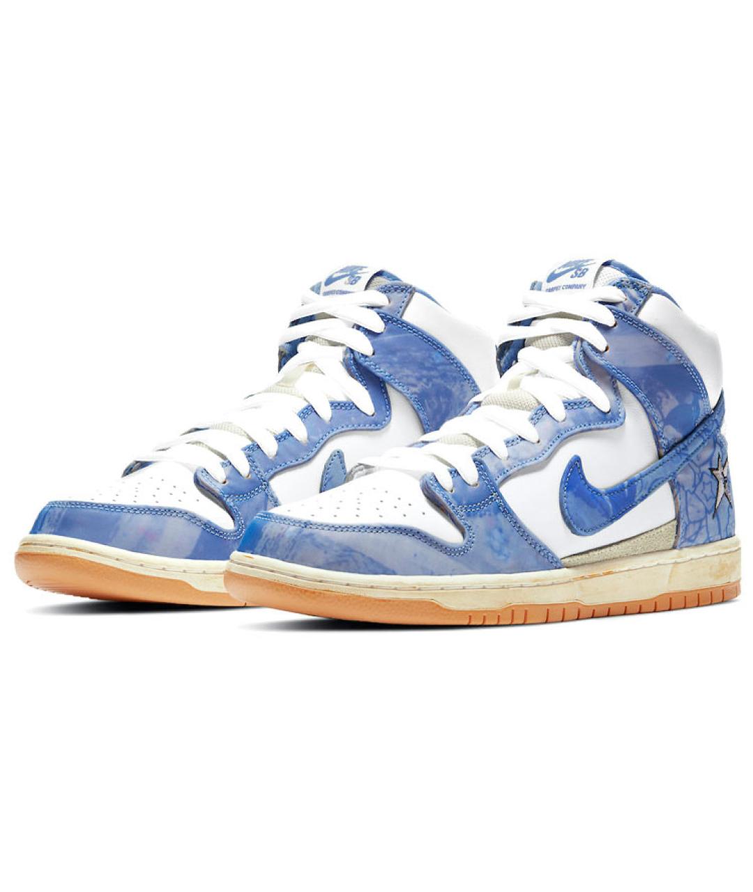 NIKE Голубые кроссовки, фото 3