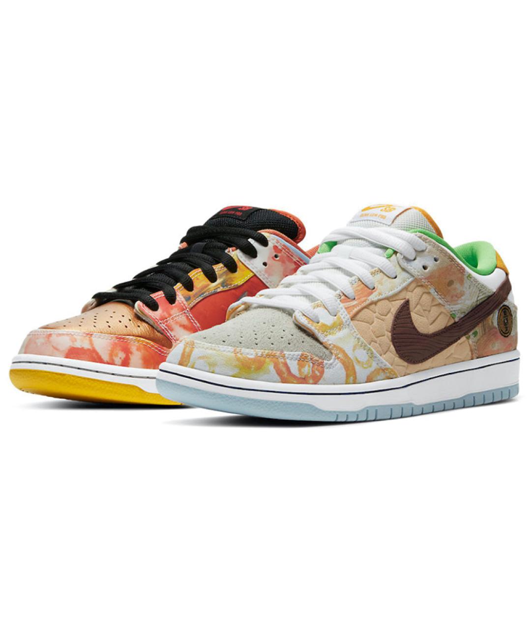 NIKE Оранжевое кроссовки, фото 3
