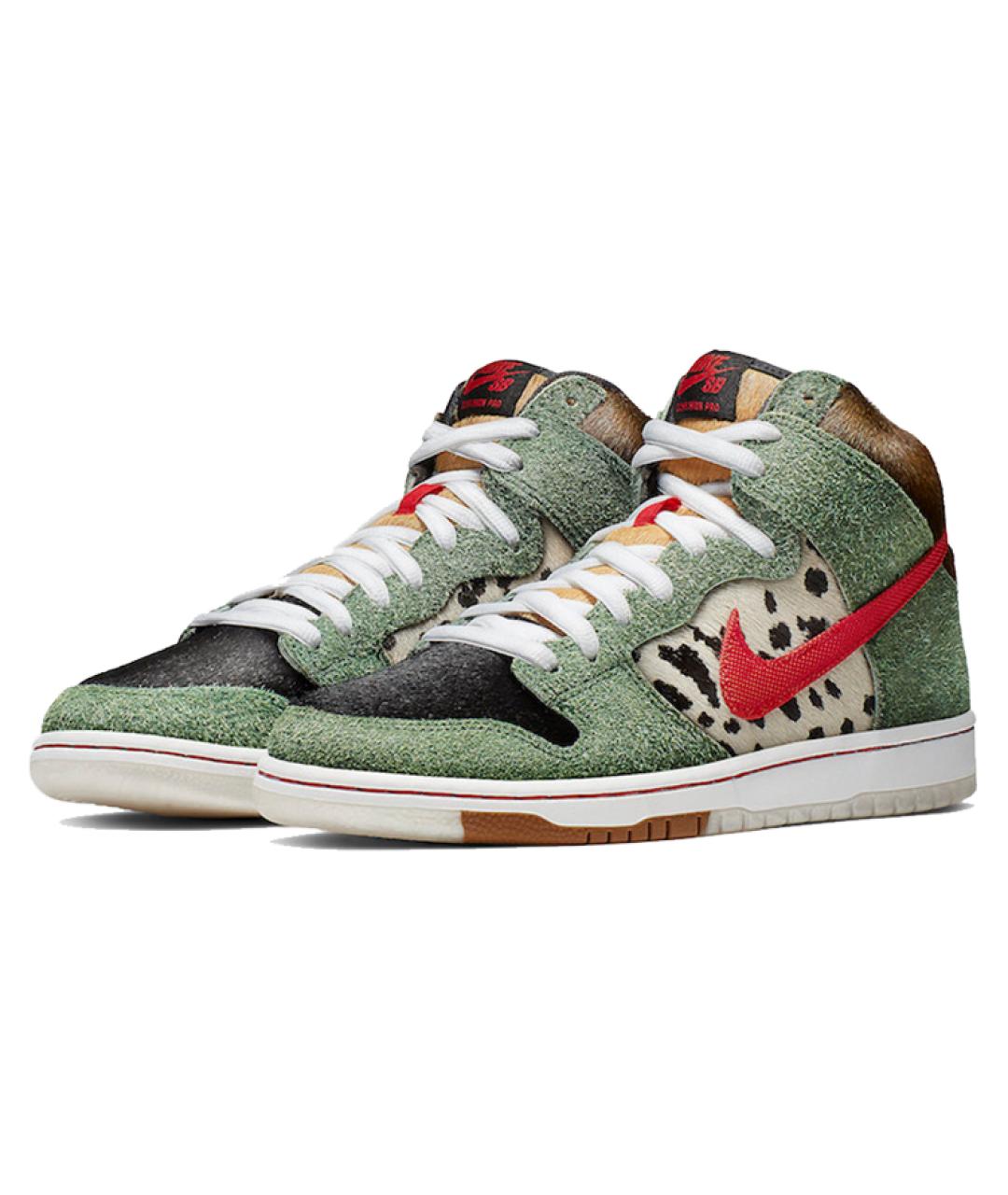 NIKE Зеленые кроссовки, фото 4