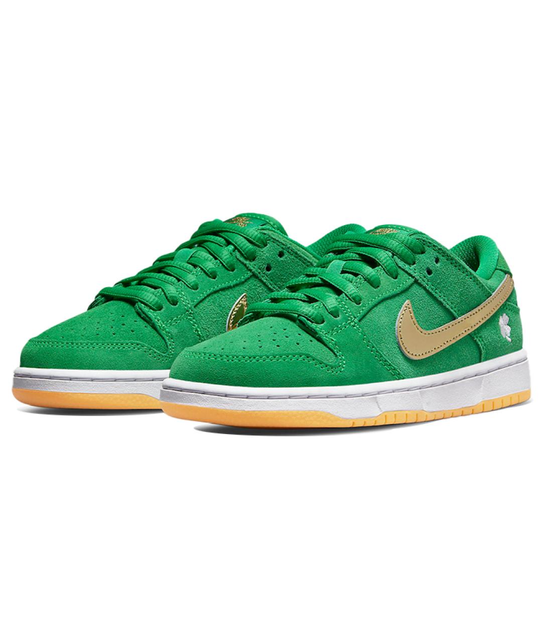 NIKE Зеленые кроссовки, фото 4