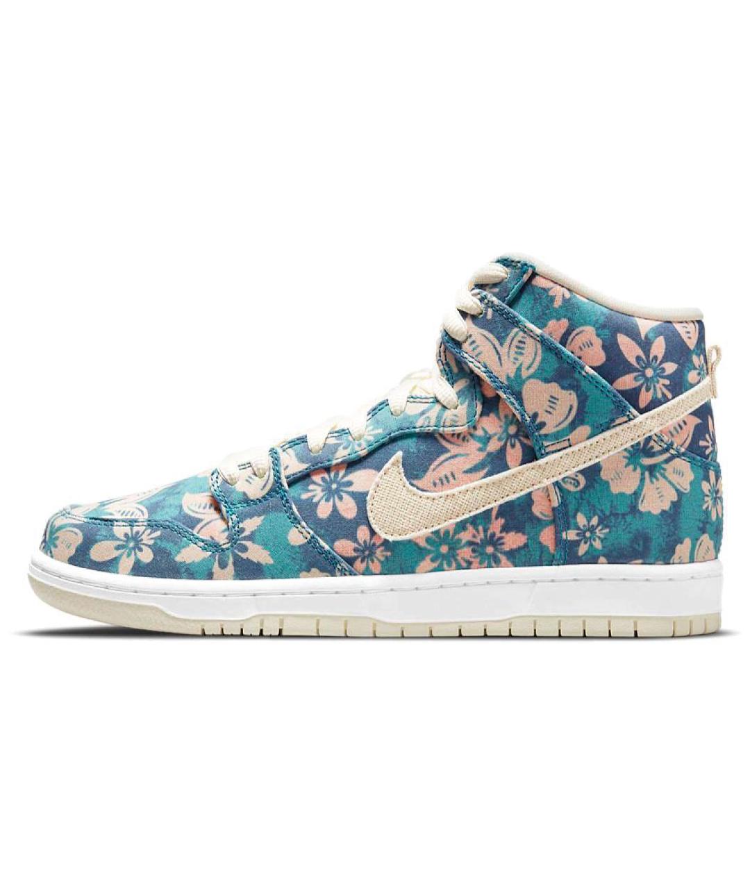 NIKE Голубые кроссовки, фото 2