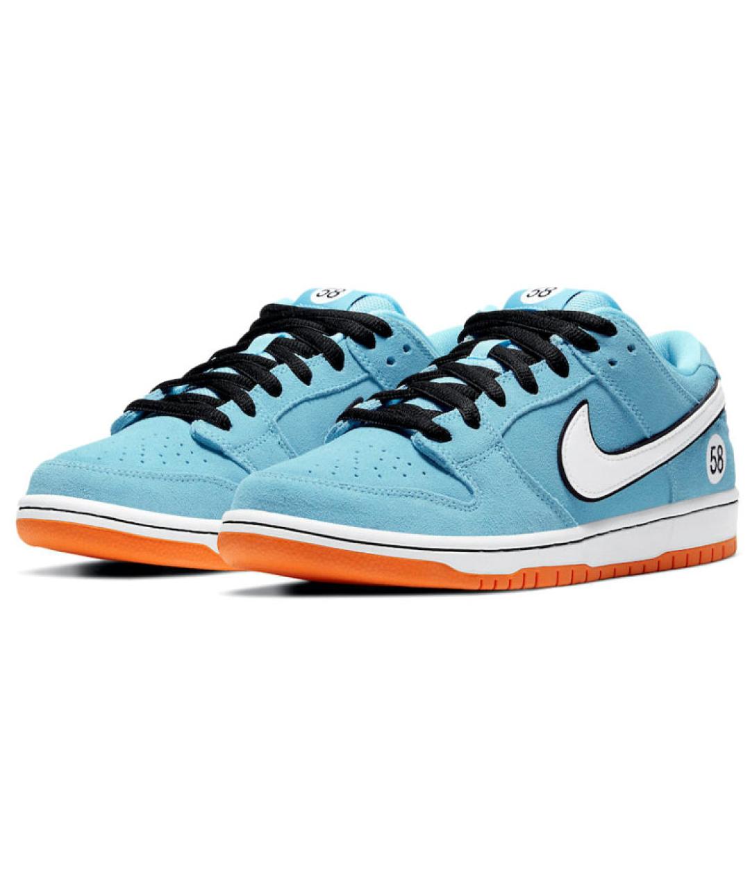 NIKE Голубые кроссовки, фото 4