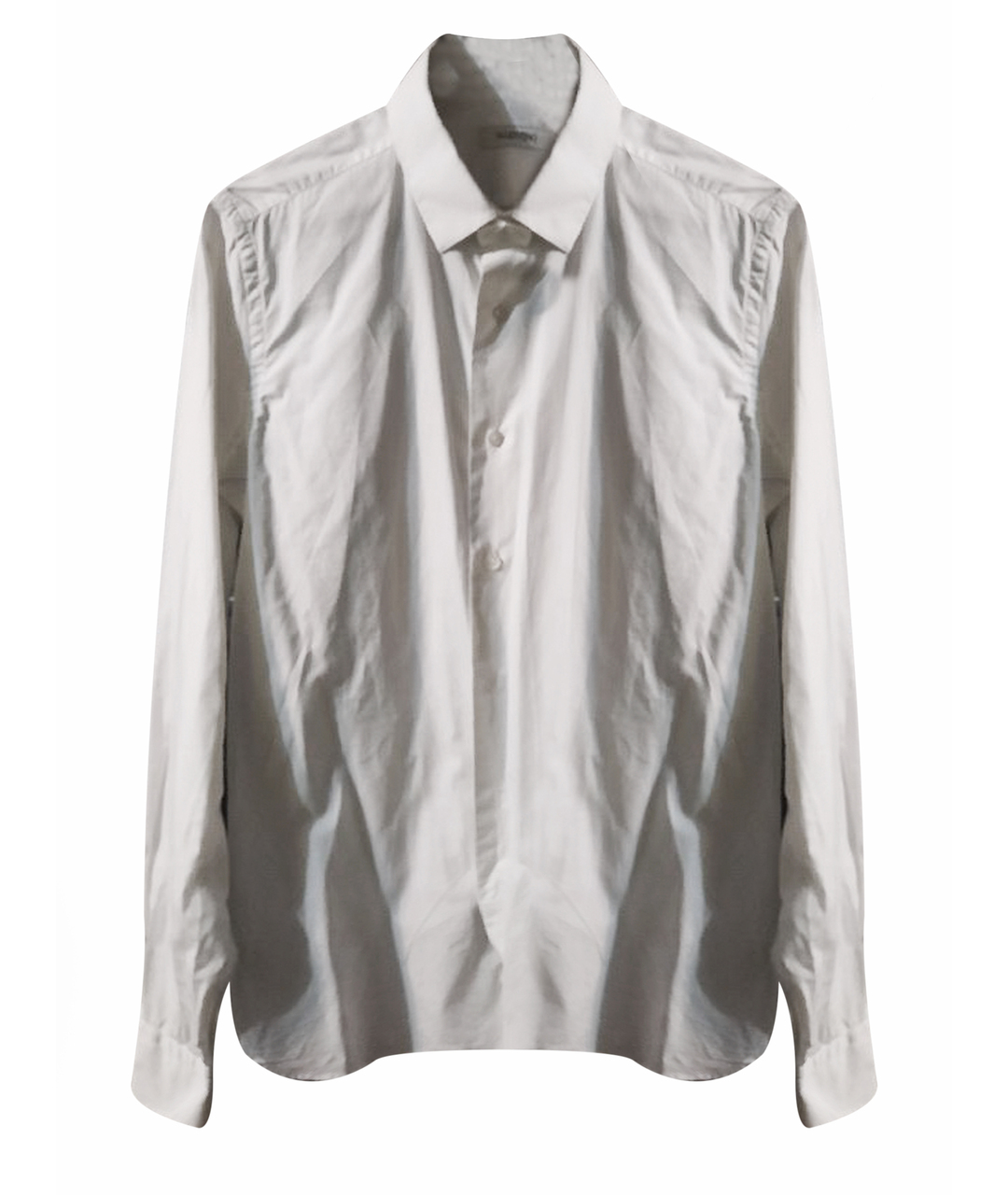 VALENTINO Белая хлопковая классическая рубашка, фото 1