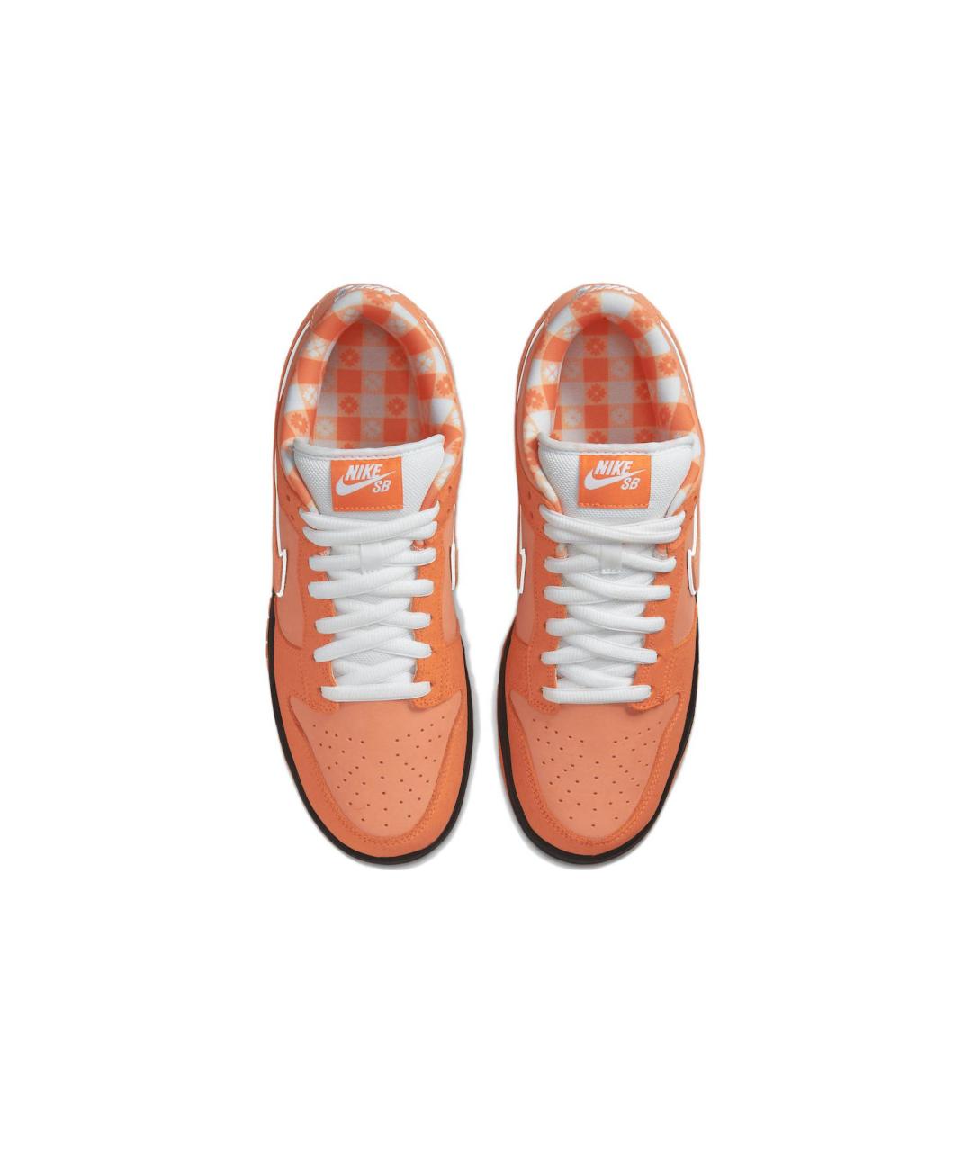 NIKE Оранжевое кроссовки, фото 4