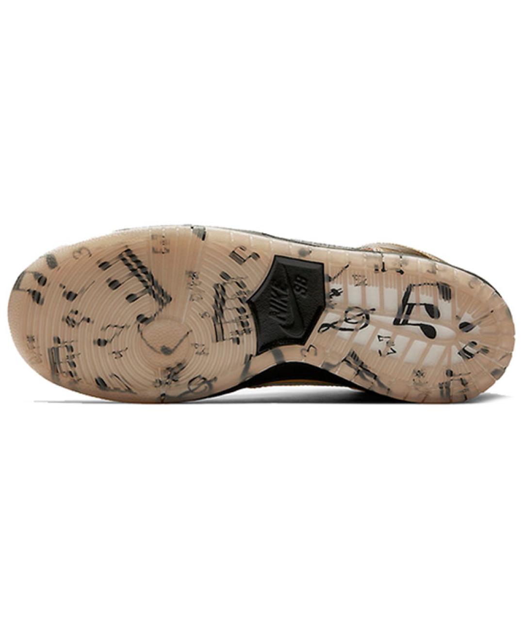 NIKE Золотые кроссовки, фото 5