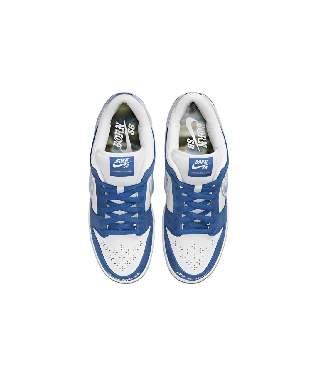 NIKE Голубые кроссовки, фото 4
