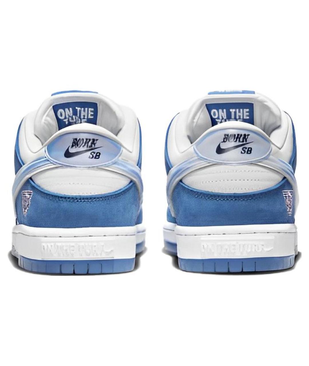 NIKE Голубые кроссовки, фото 5