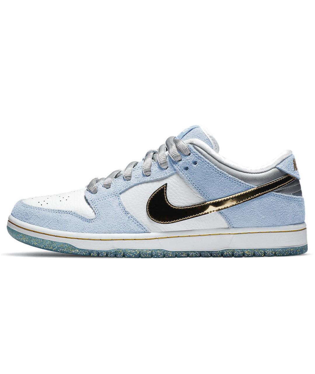 NIKE Голубые кроссовки, фото 2
