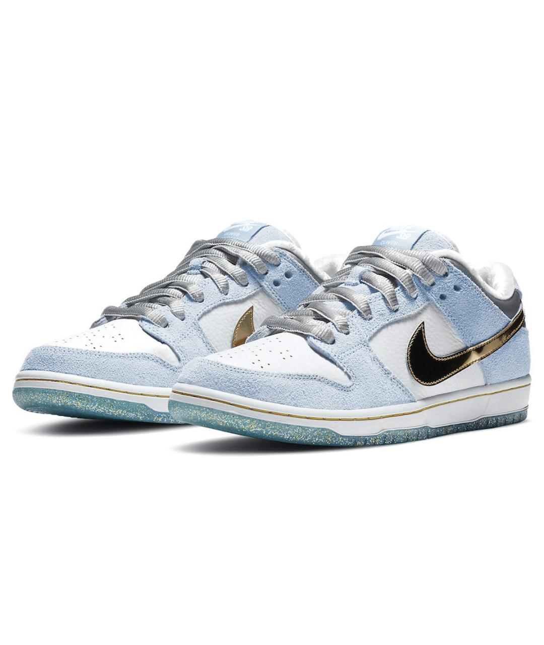 NIKE Голубые кроссовки, фото 3