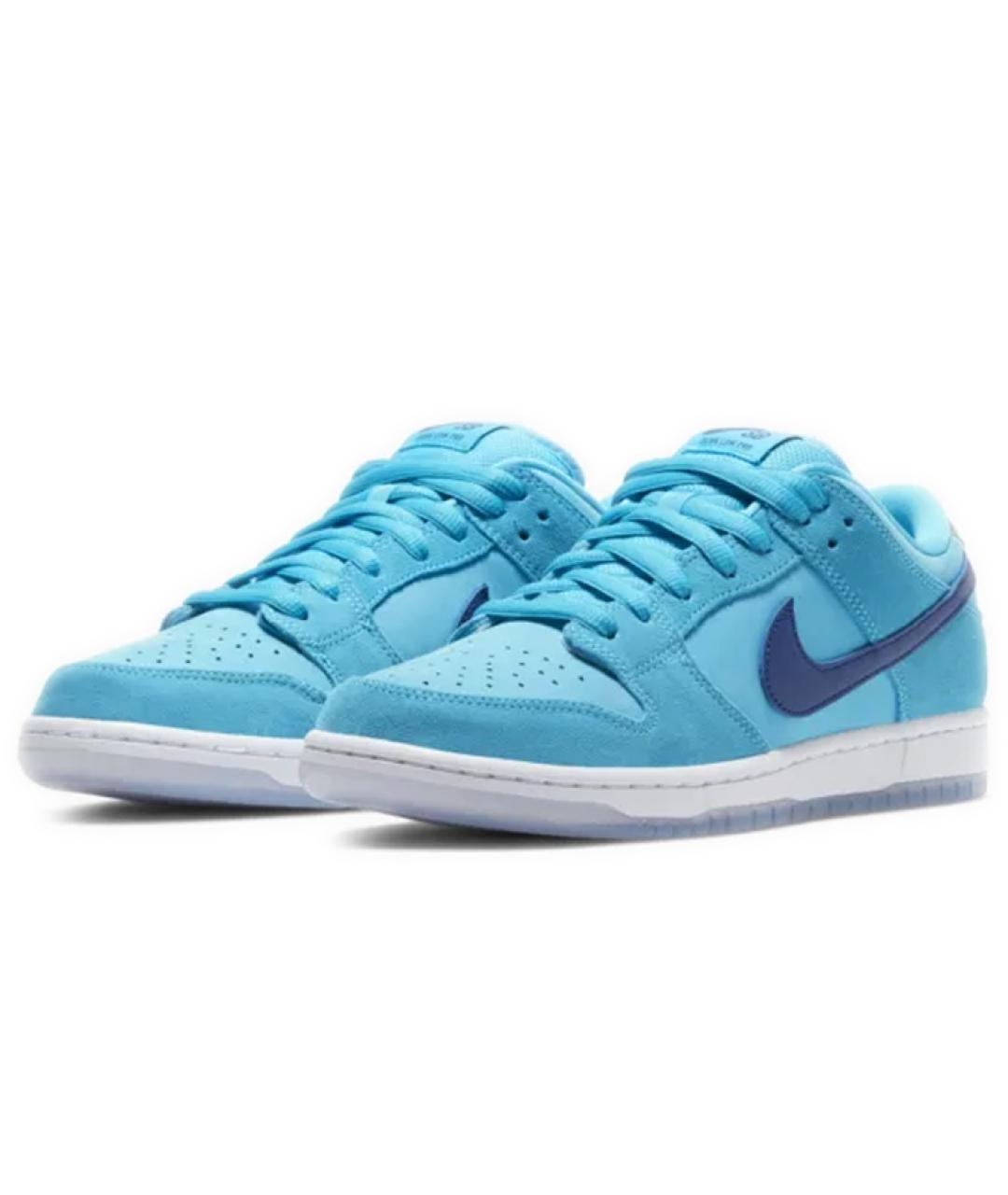 NIKE Голубые кроссовки, фото 3
