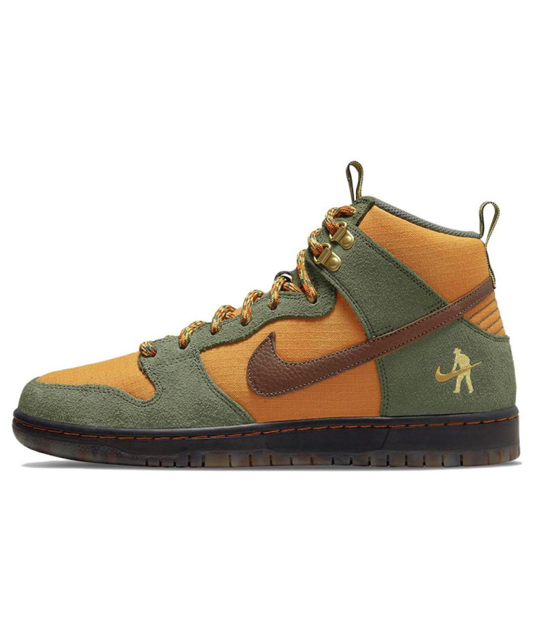 NIKE Зеленые кроссовки, фото 2