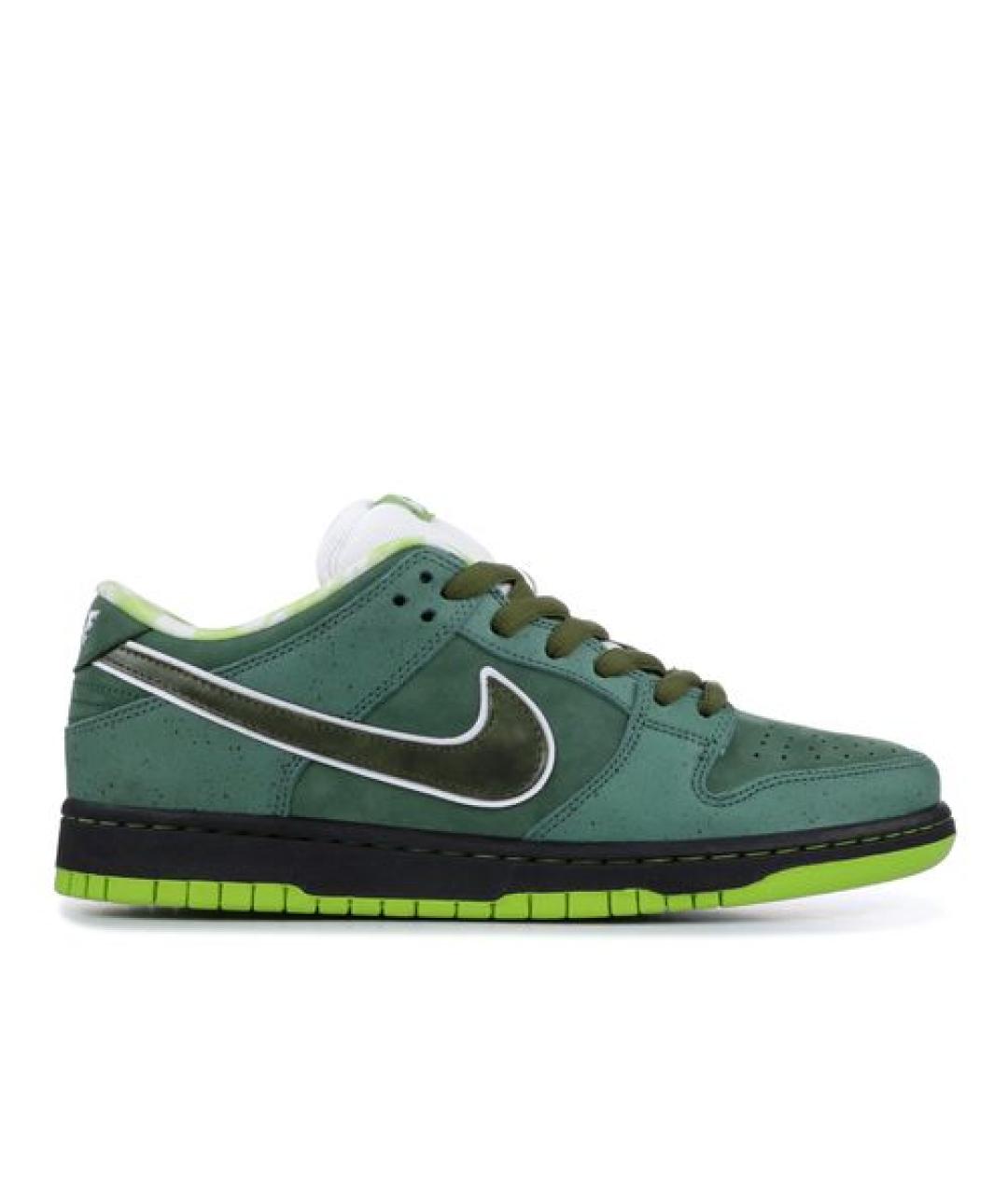 NIKE Зеленые кроссовки, фото 1