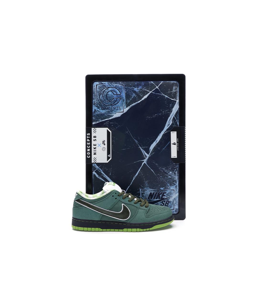 NIKE Зеленые кроссовки, фото 7