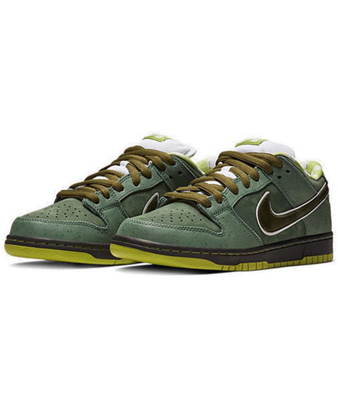 NIKE Зеленые кроссовки, фото 4