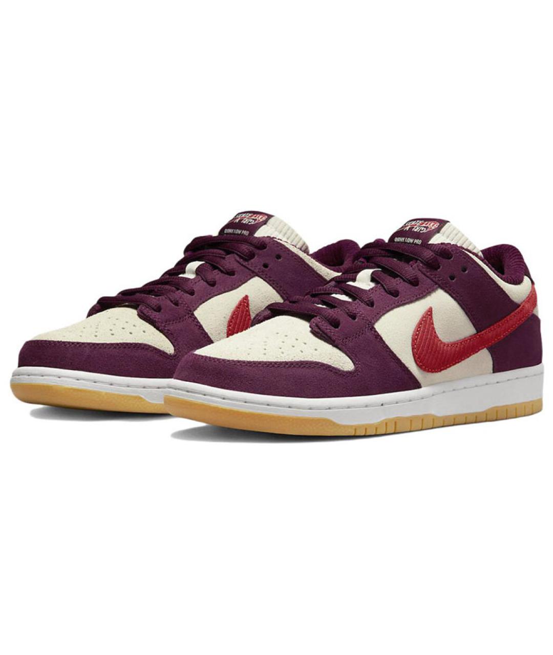 NIKE Бордовые кроссовки, фото 3