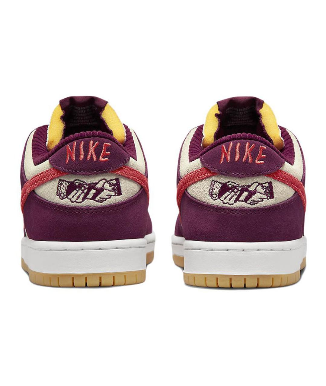 NIKE Бордовые кроссовки, фото 5