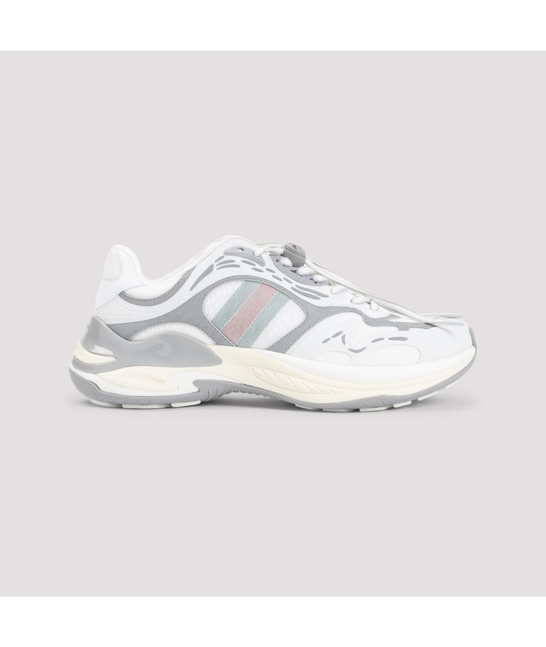 GUCCI Мульти кожаные низкие кроссовки / кеды, фото 3